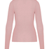 super soft Lace V-Neck shirt with Cashmere, Pink