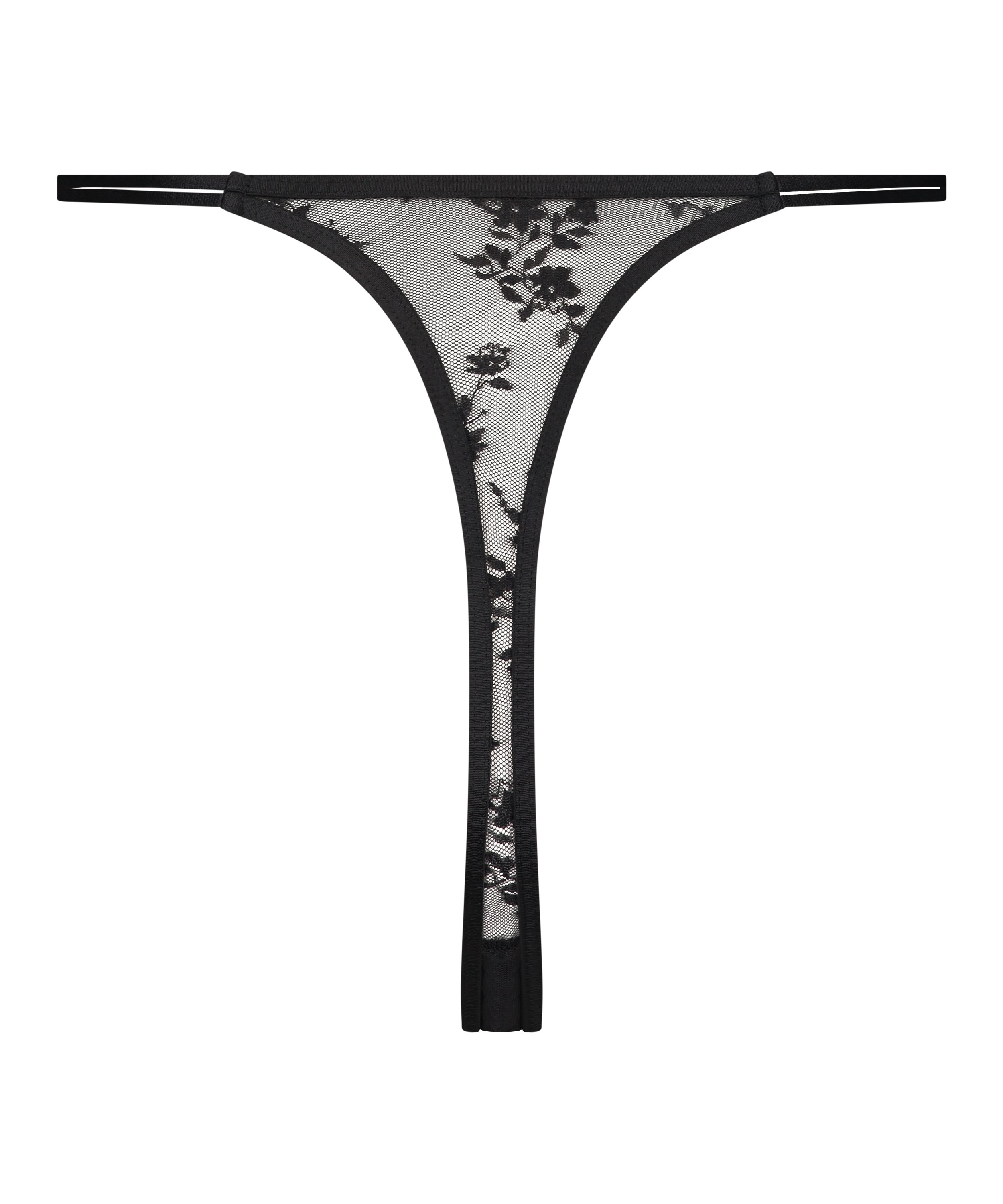 Minnie Thong, Black, main