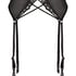 Sabrina Suspender Belt, Black