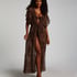 Sheer Kimono, Brown