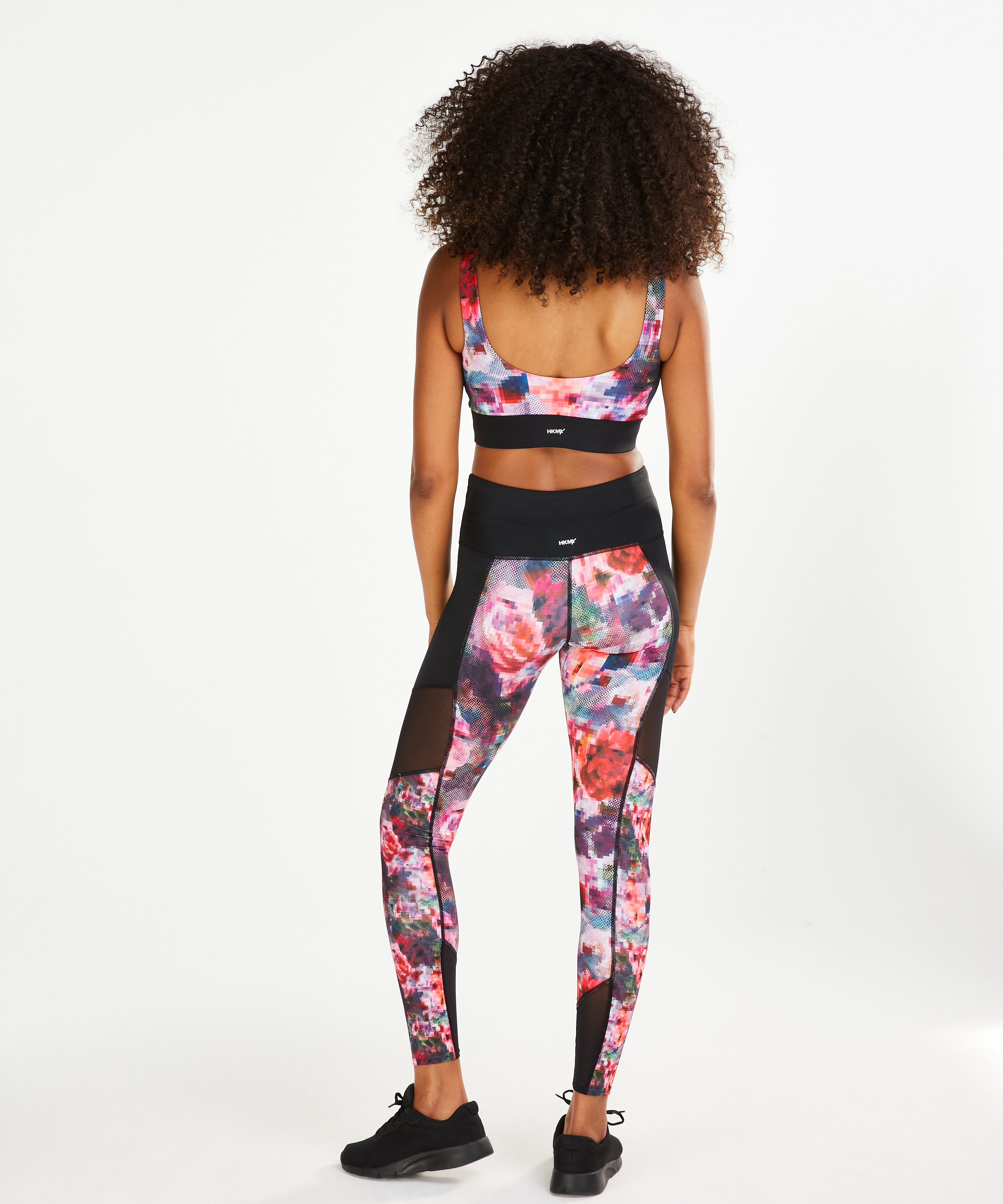 HKMX The Flex sports bra level 1, Red, main