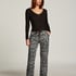 Tall Pyjama Pants, Black