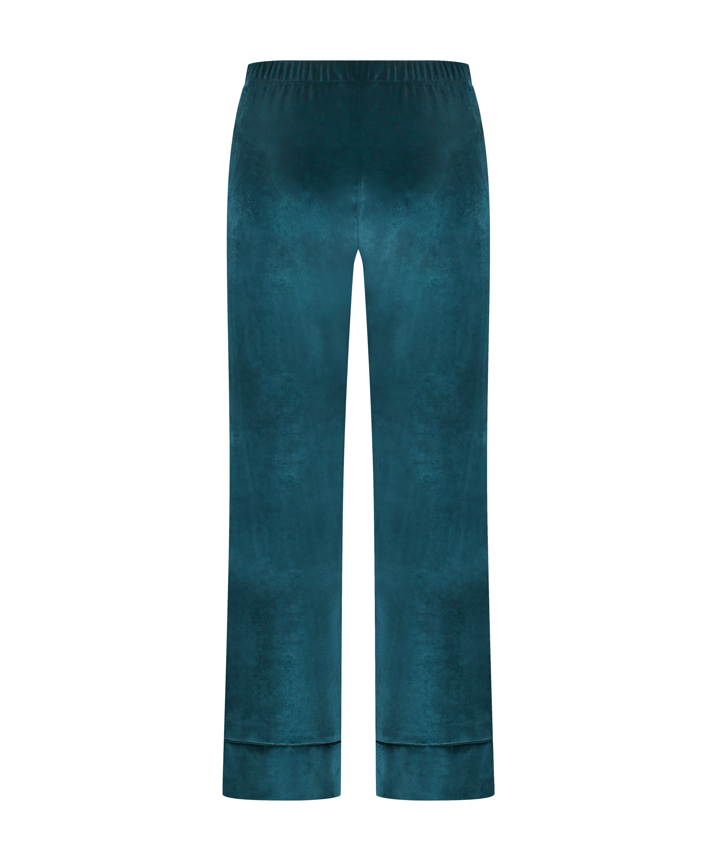 Velours Jogging Pants, Blue, main