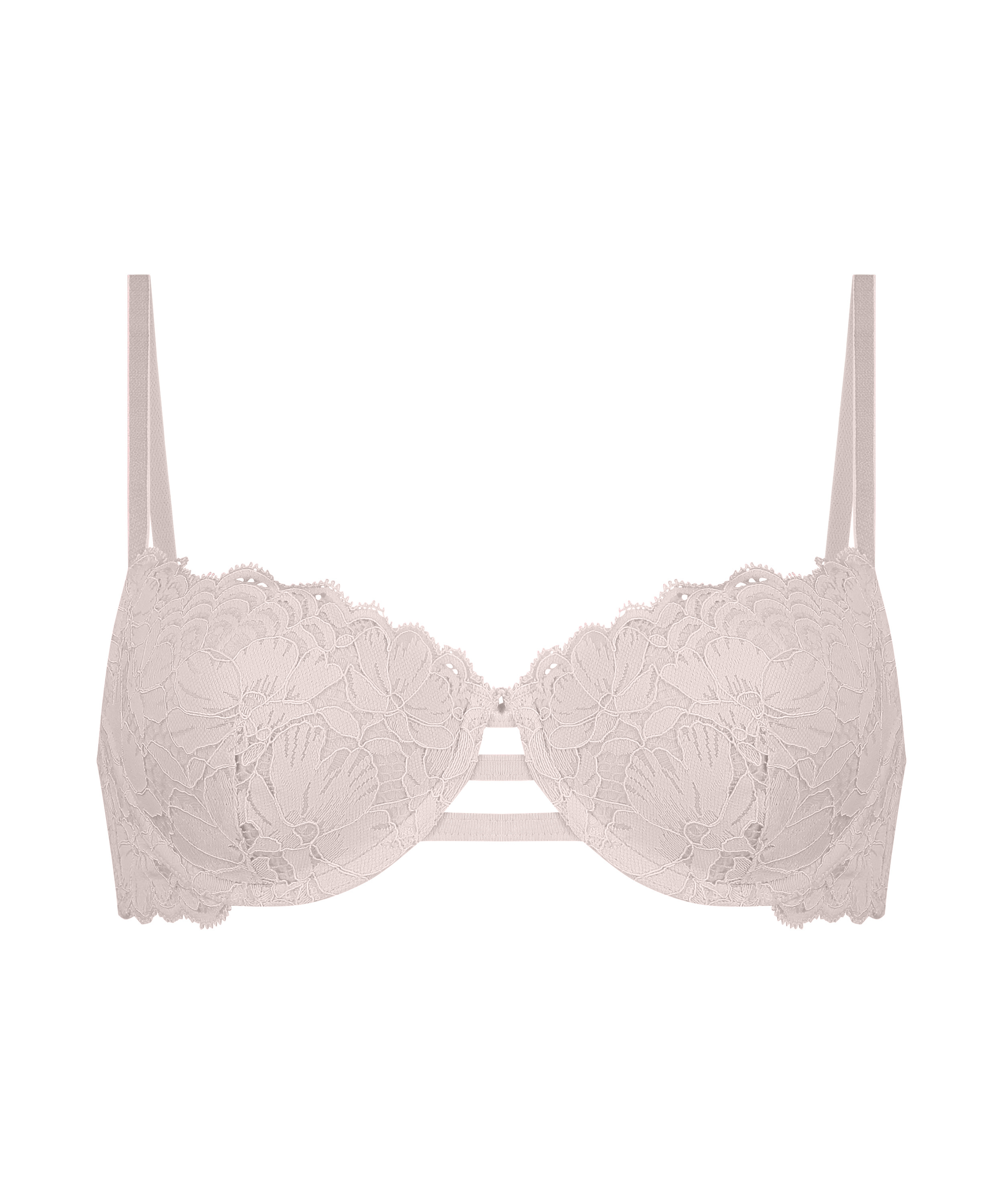 Andrea Padded Underwired Bra, Pink, main