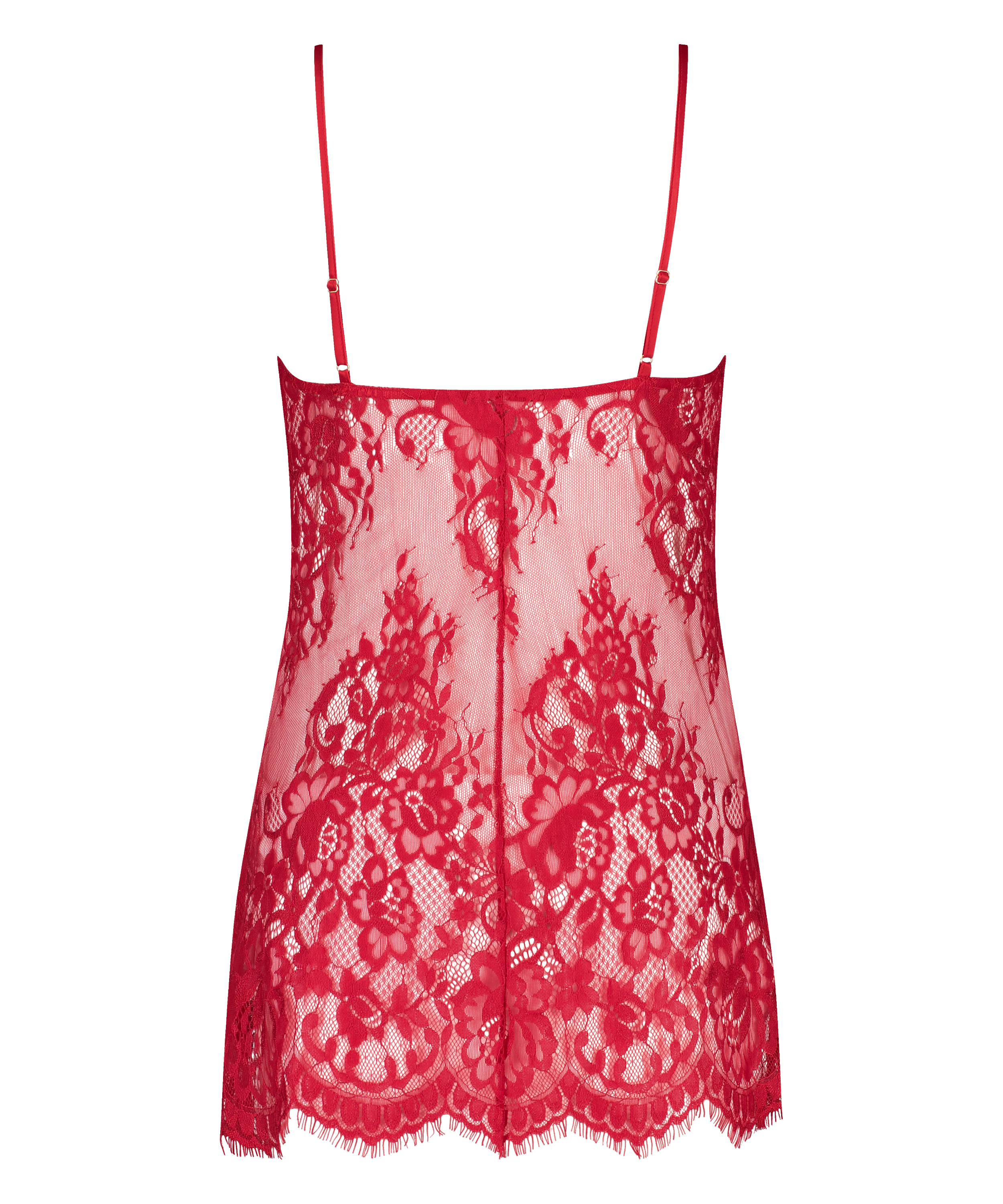 Jennifer Slip Dress, Red, main