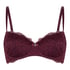 Marine Padded Underwired Bra, Purple