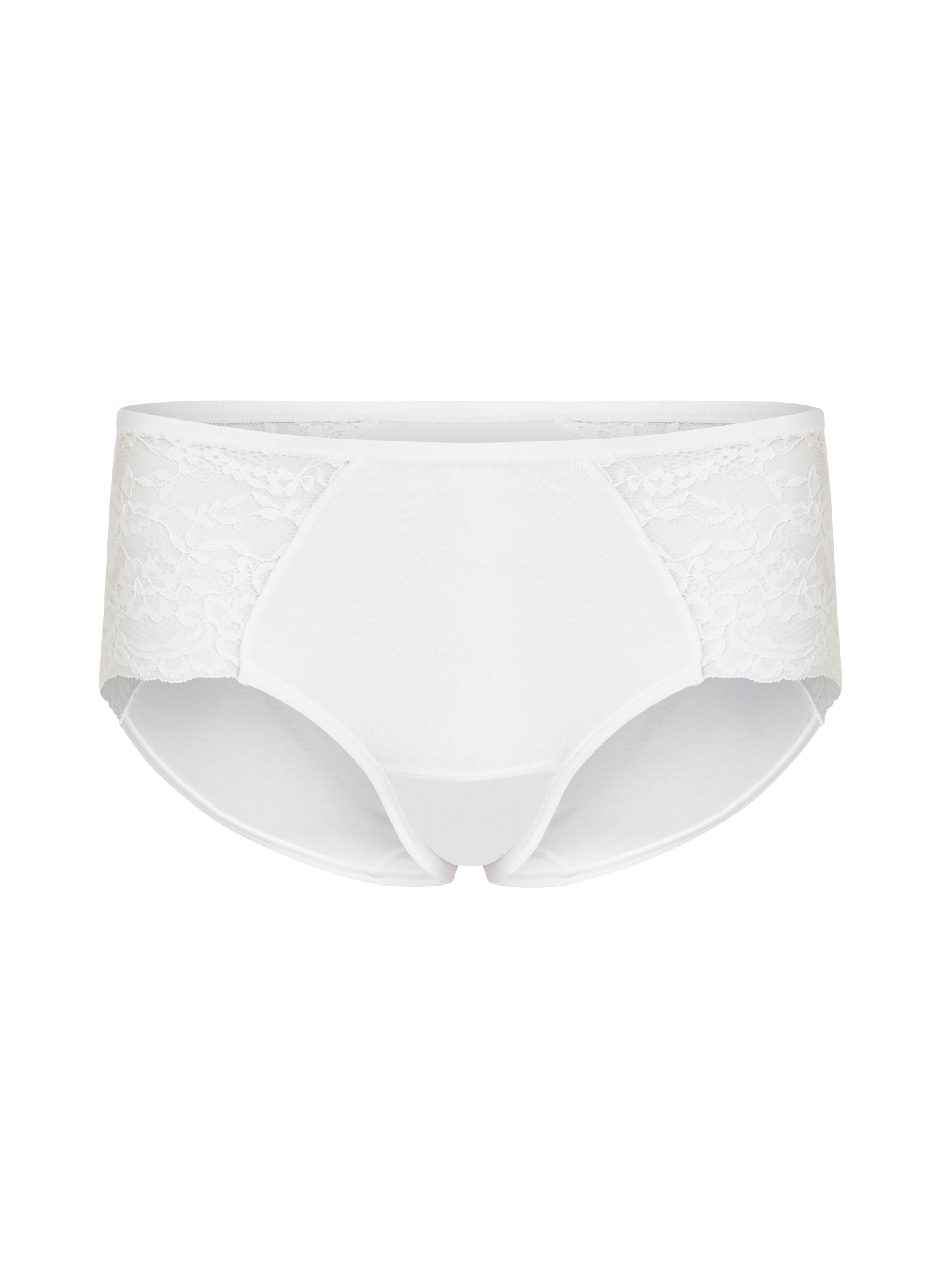 Superslip Midi Lace, White, main