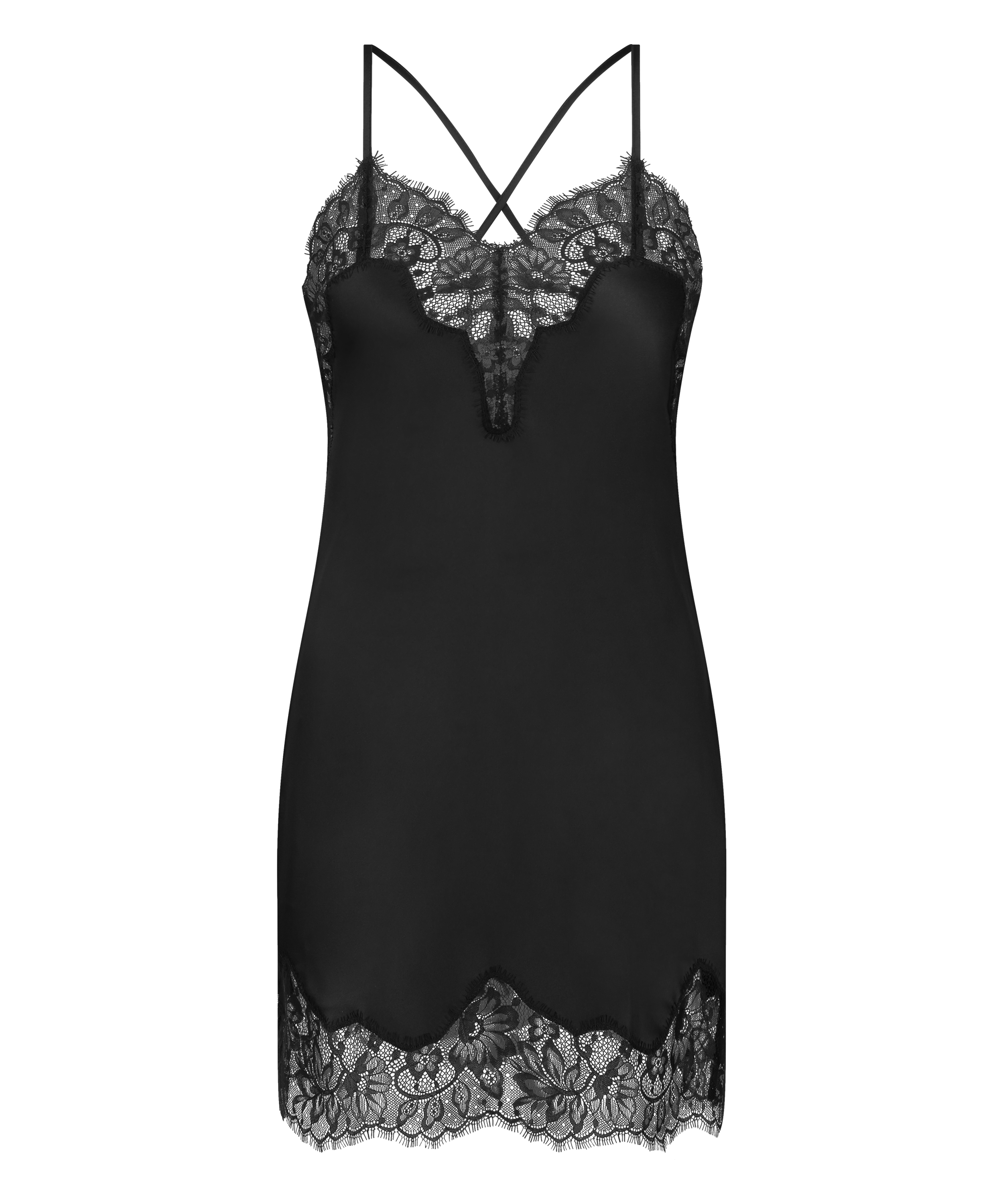 Valerie Slipdress, Black, main