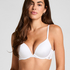 Angie Padded Underwired Push-Up Bra, White