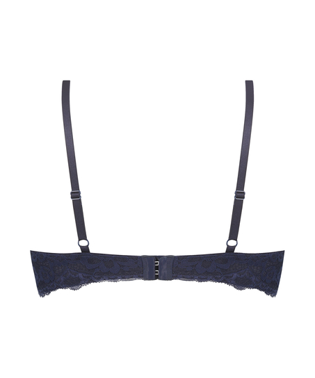 Marine Padded Underwired Bra, Blue
