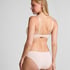 Plunge Padded Underwired Bra, Orange