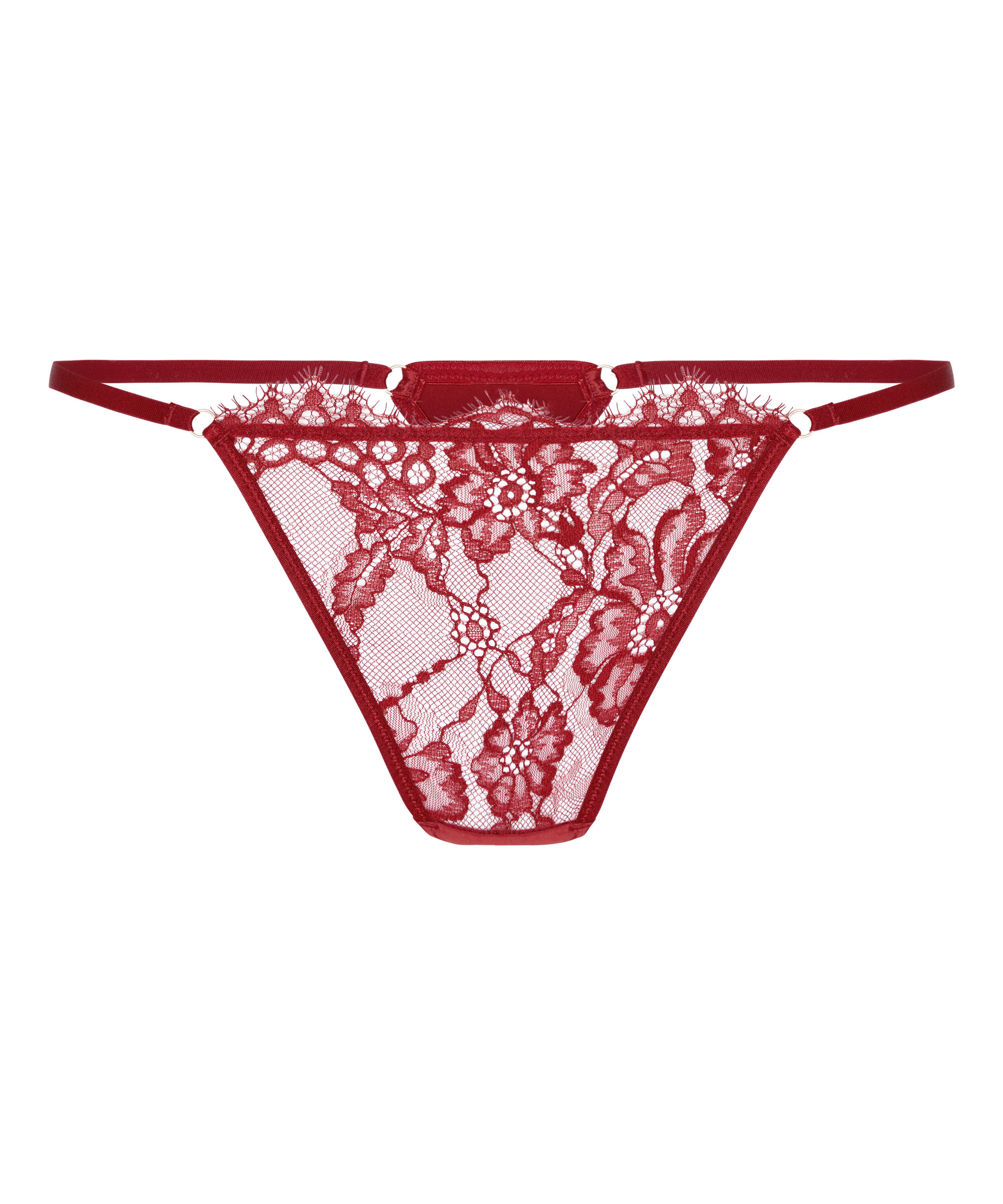Highleg Thong Cecilia, Red, main