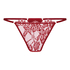 Highleg Thong Cecilia, Red
