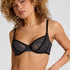 Azula Non-Padded Underwired Bra, Gray