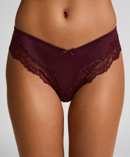 Lace & Shine Brazilian, Purple