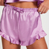 Satin Shorts, Purple