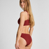 Dianne Scoop Bralette, Red