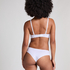 Angie Padded Underwired Bra, White