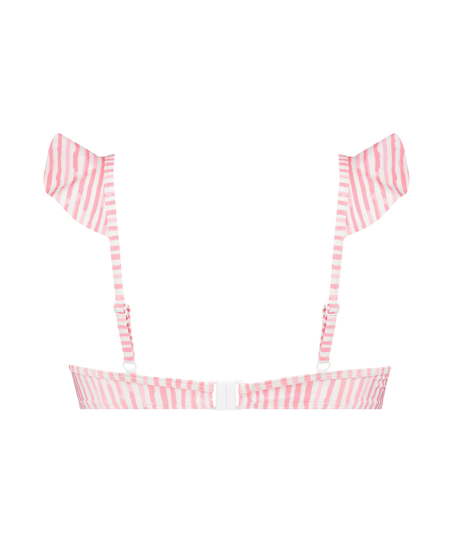 Julia Padded Push-Up Underwired Bikini Top, Pink