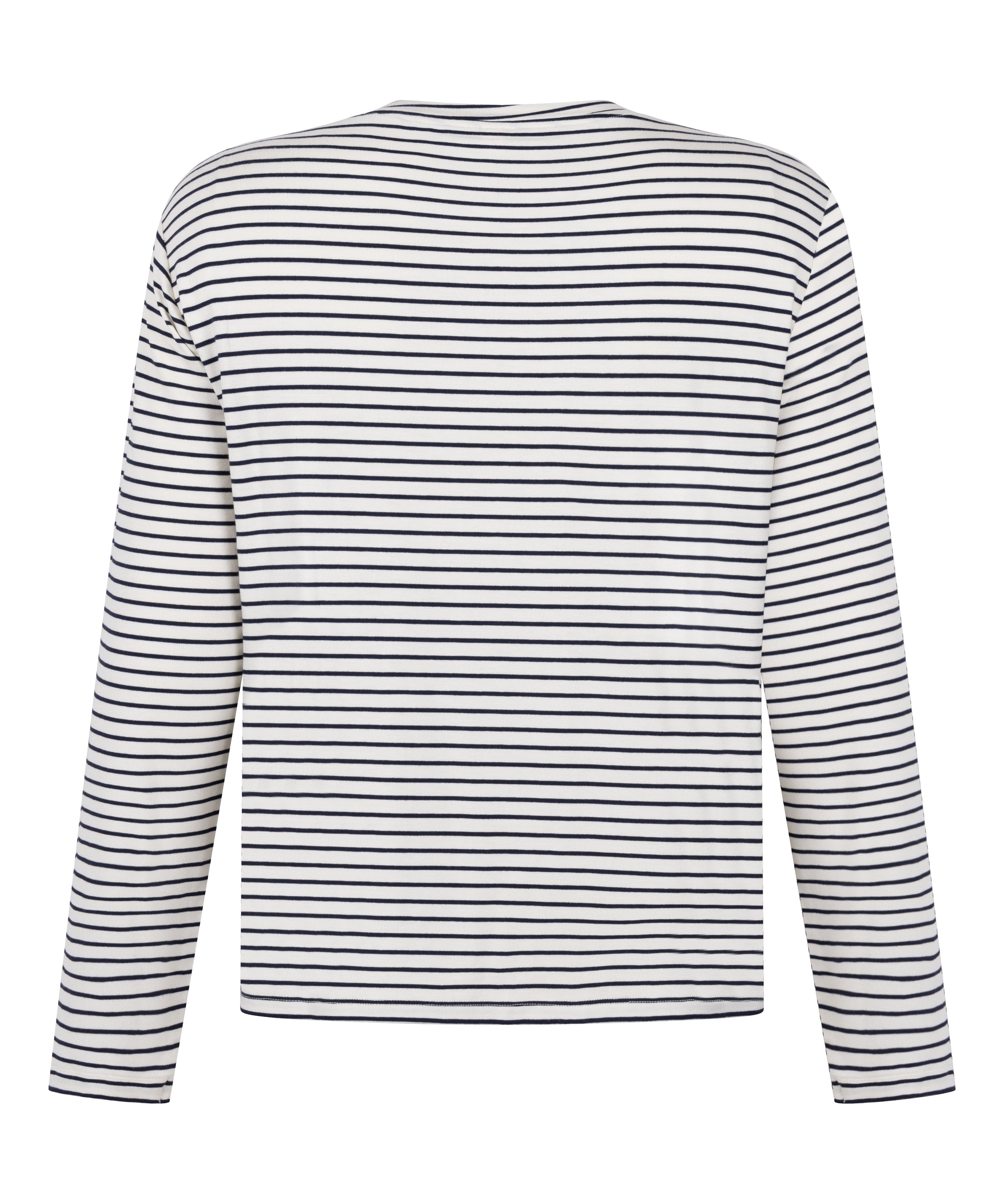 Pyjama Top Loose Jersey, White, main