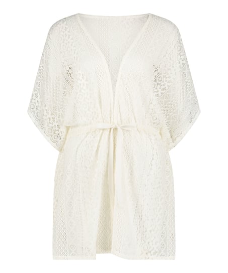 Beach Kaftan, White