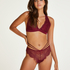 Sian High Cut Brazilian, Red