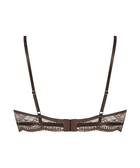 Isabelle Non-Padded Underwired Bra, Brown