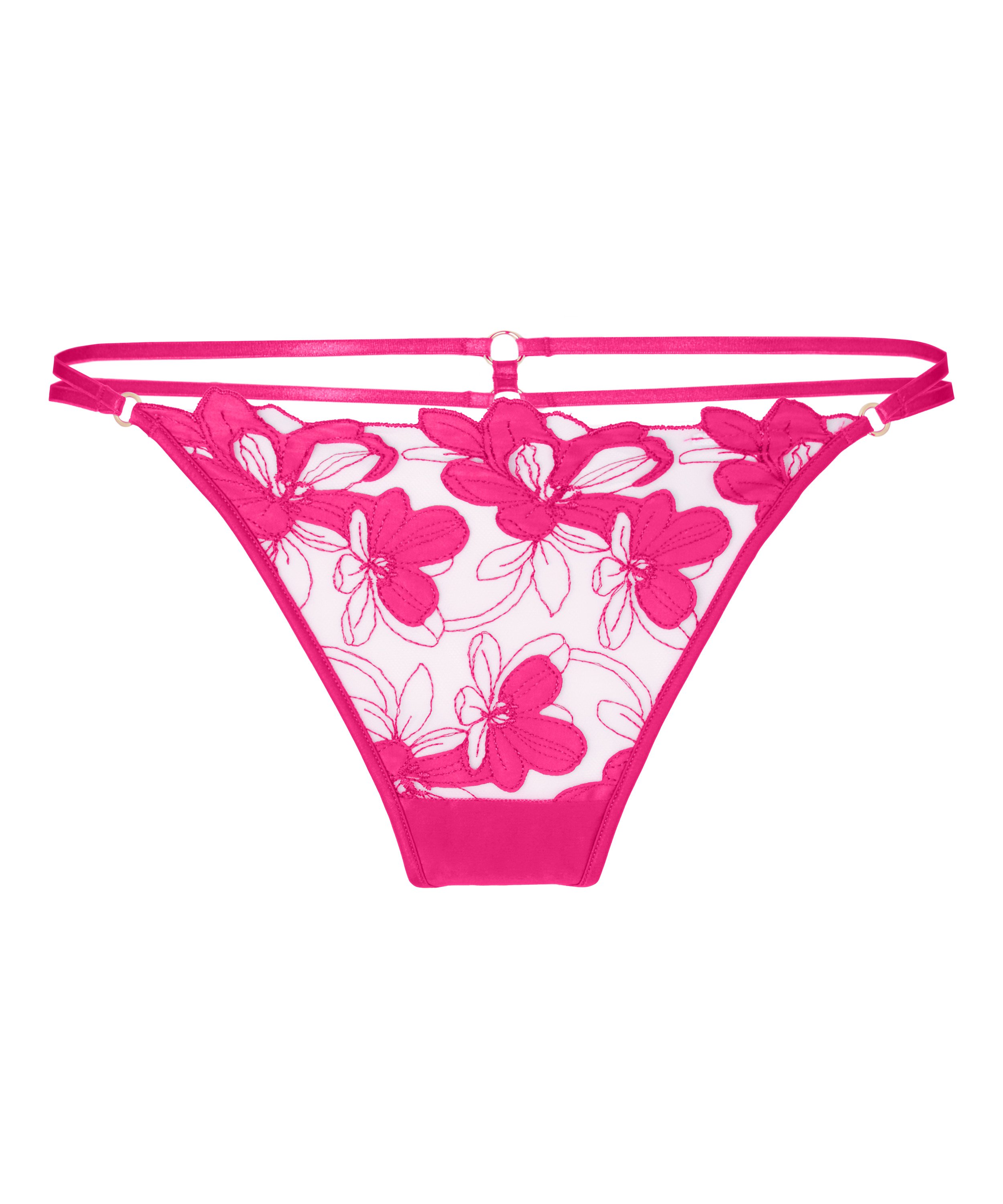 Highleg Thong Beatrice, Pink, main