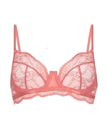 Isabelle Non-Padded Underwired Bra, Pink