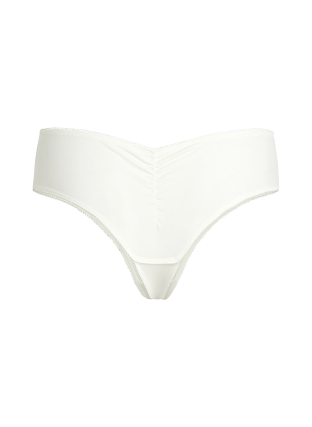 Diva thong short, White