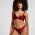 Highleg Bikini Bottom Bari, Red