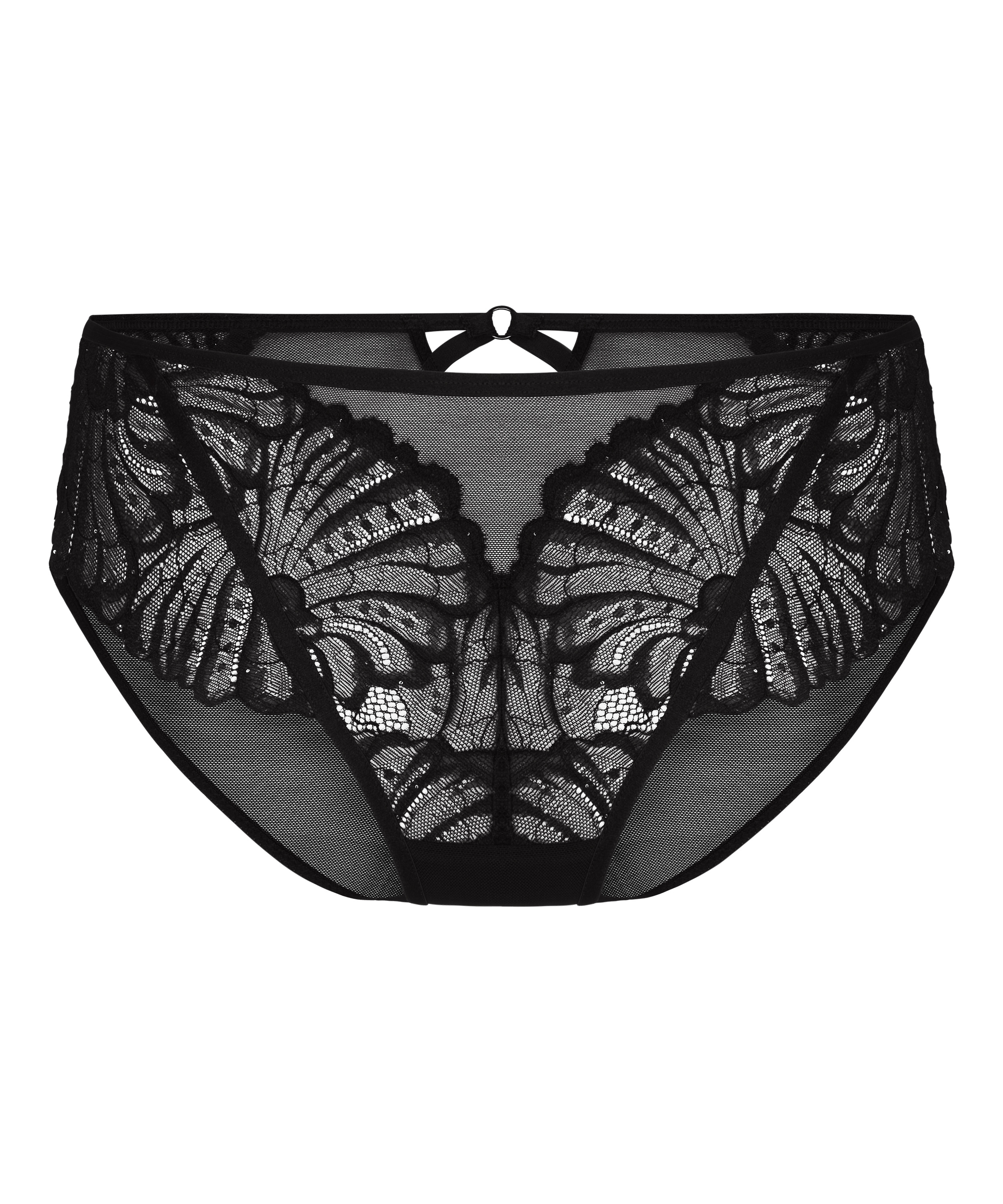 High Waisted Slip Erica, Black, main