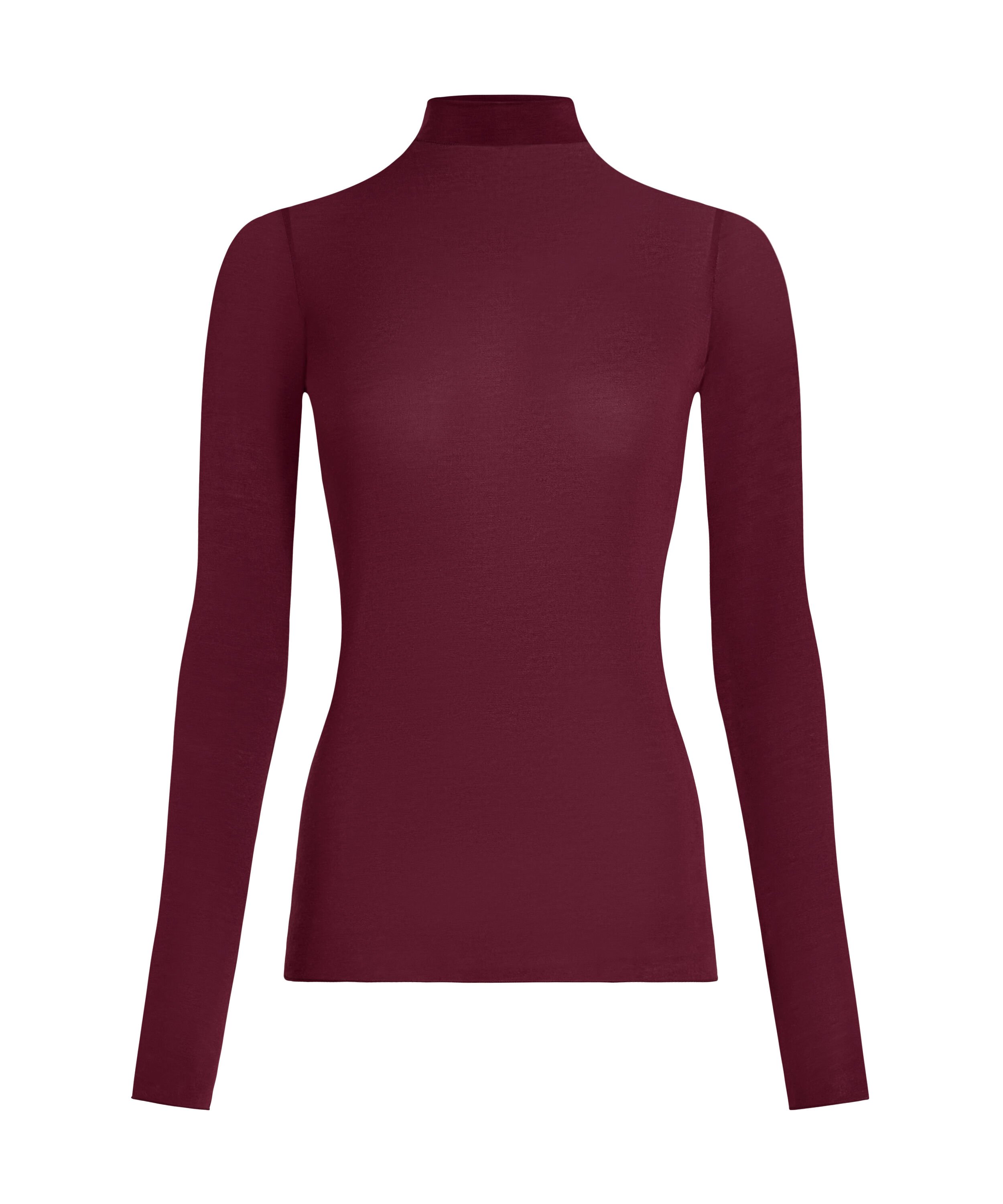 super soft Turtleneck shirt with Cashmere, Purple