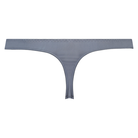Secret Lace Thong, Gray