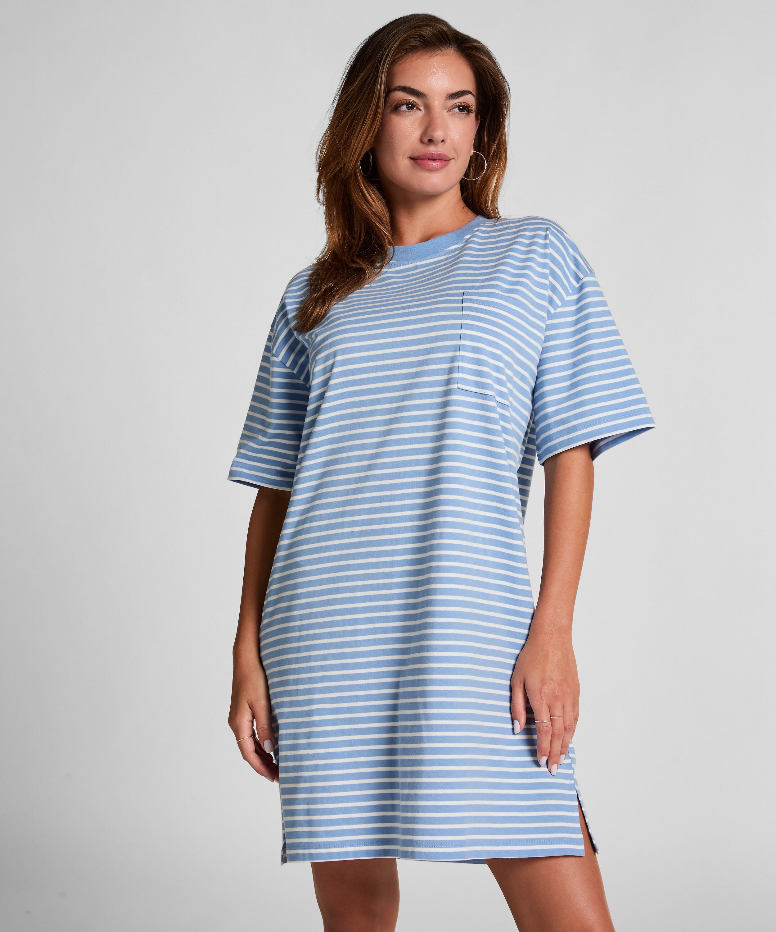 Long peignoir Polaire, Blanc