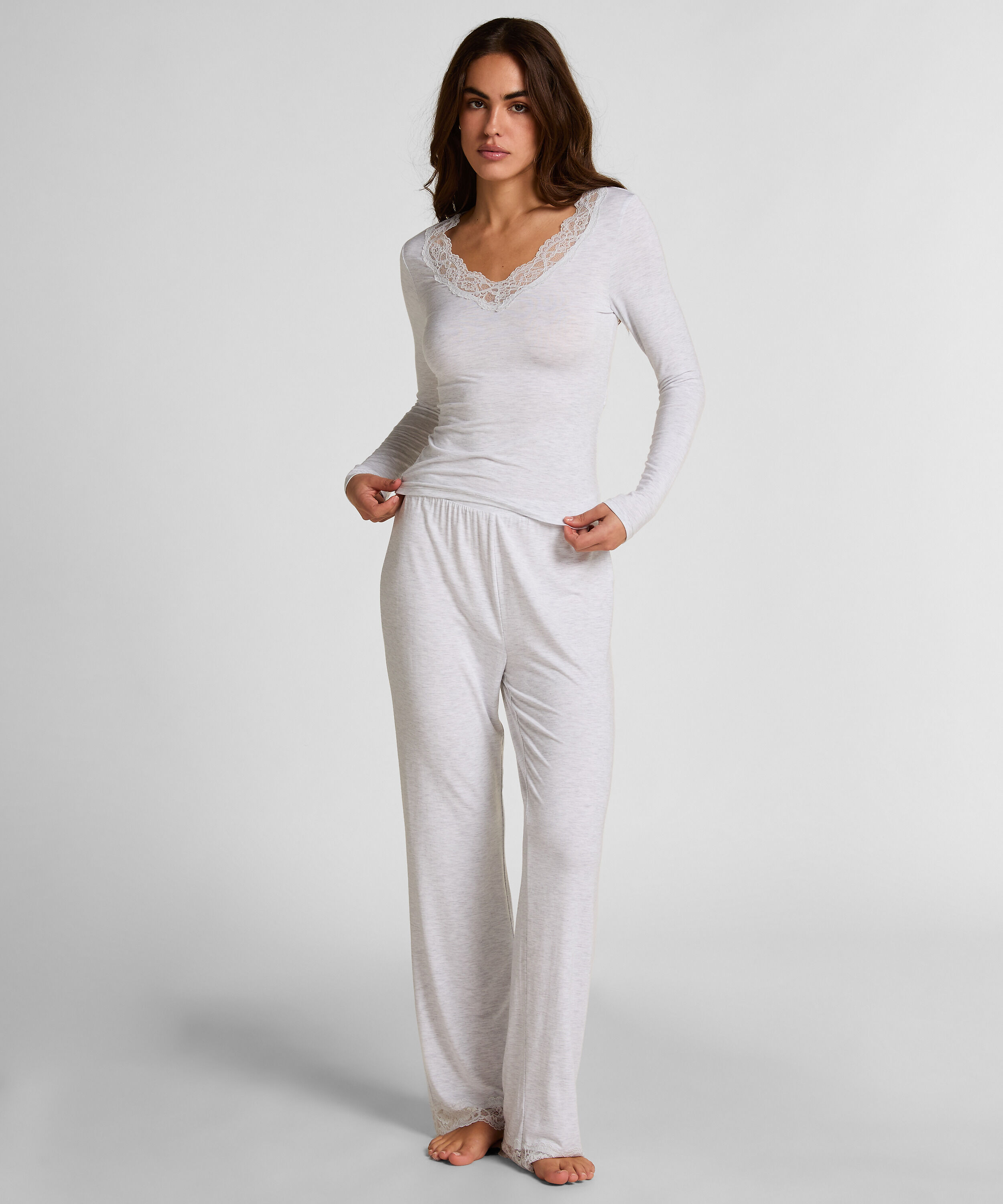 Long peignoir Polaire, Blanc