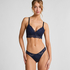 Andrea Padded Non-Wired Bra, Blue