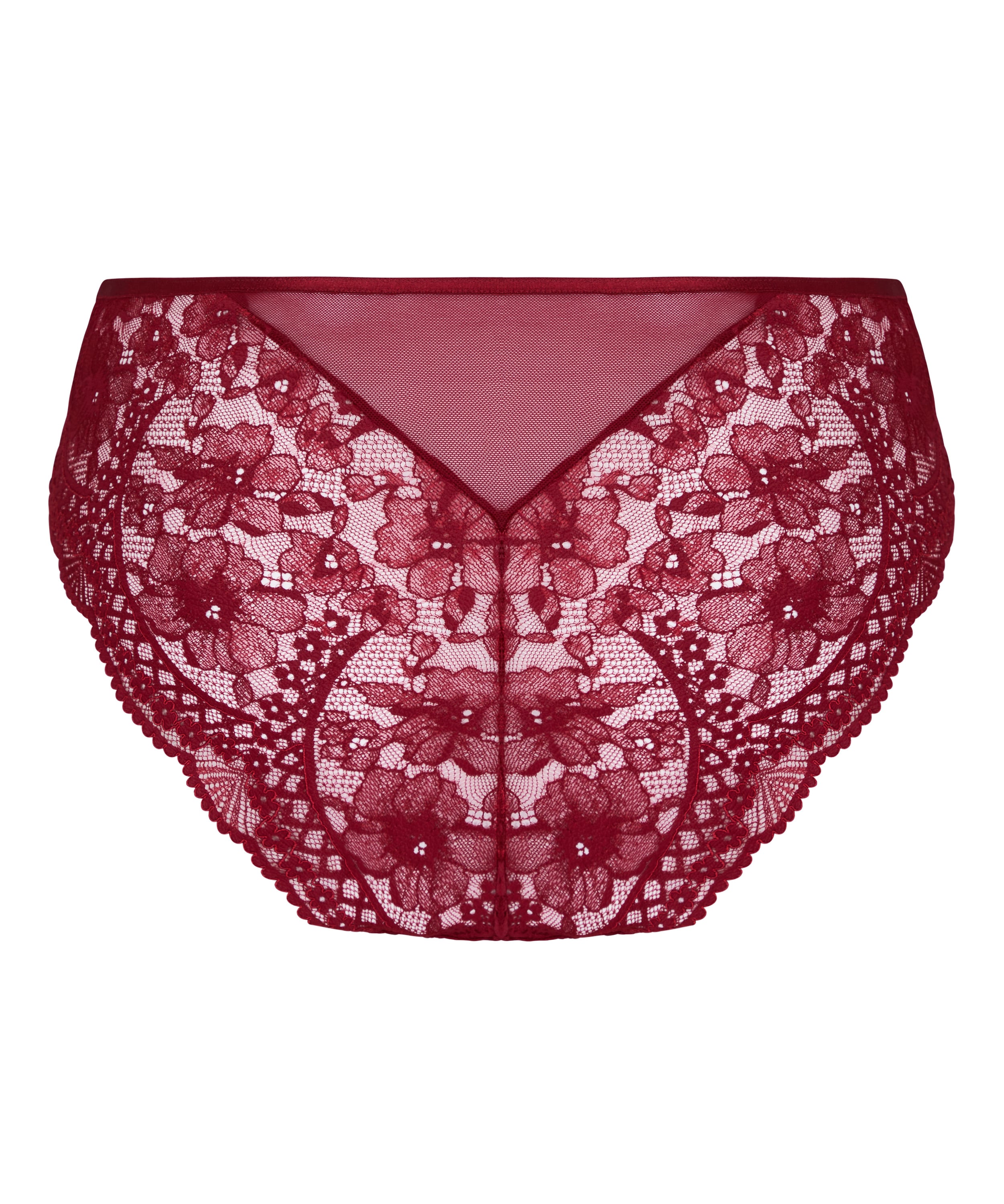 High Waisted Slip Tosca, Red, main