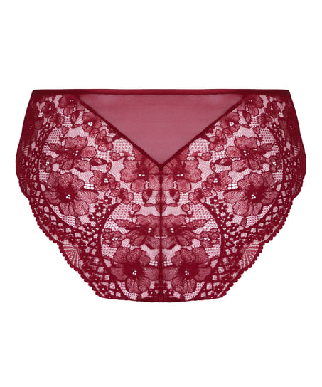 High Waisted Slip Tosca, Red