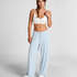 Striped Pyjama Pants, Blue