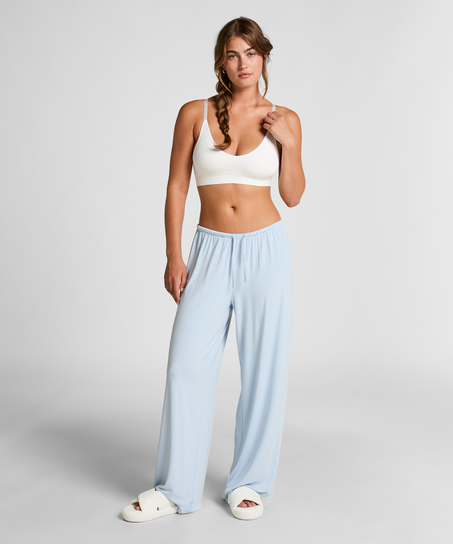 Striped Pyjama Pants, Blue
