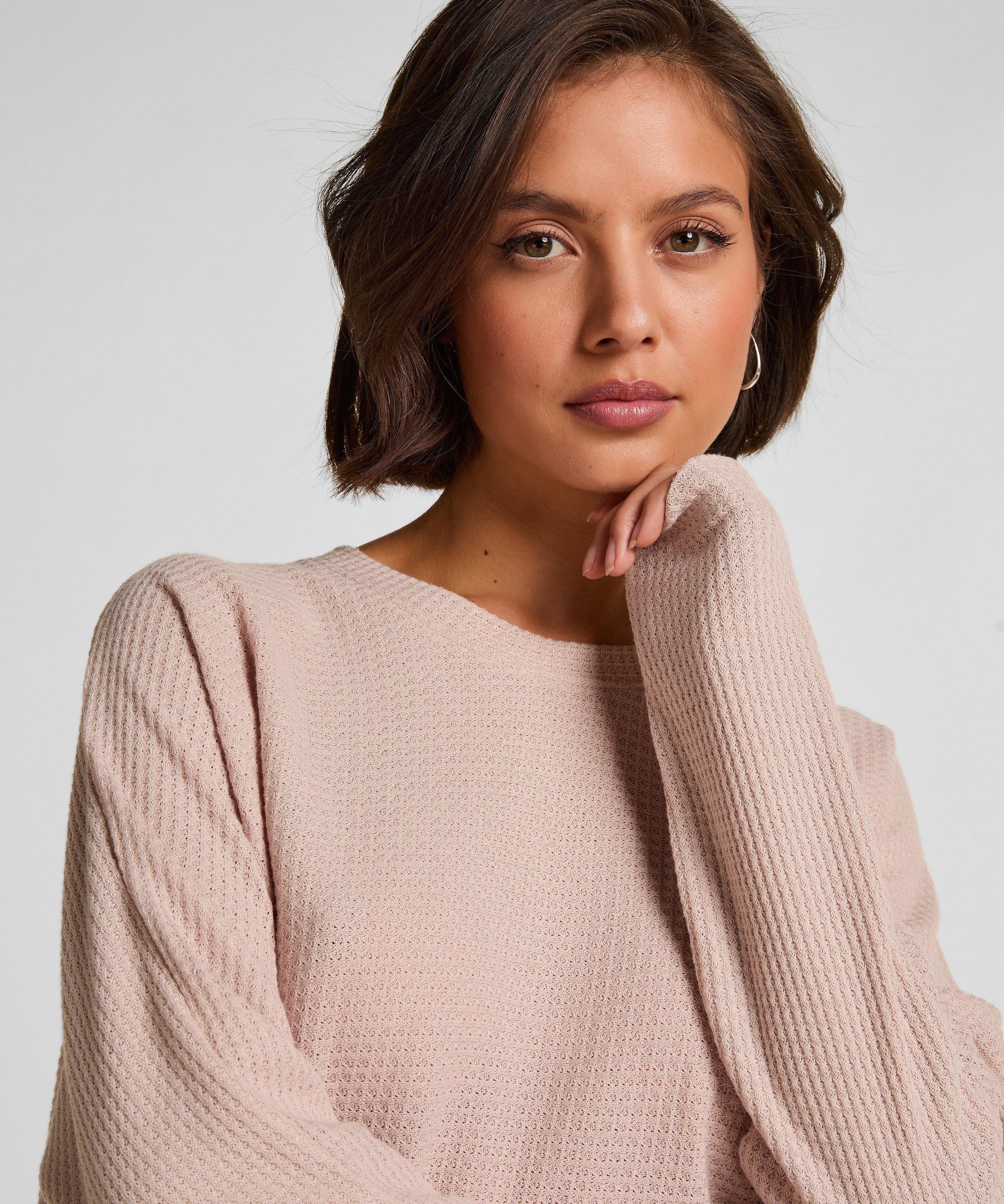 Top Waffle Everly, Beige, main