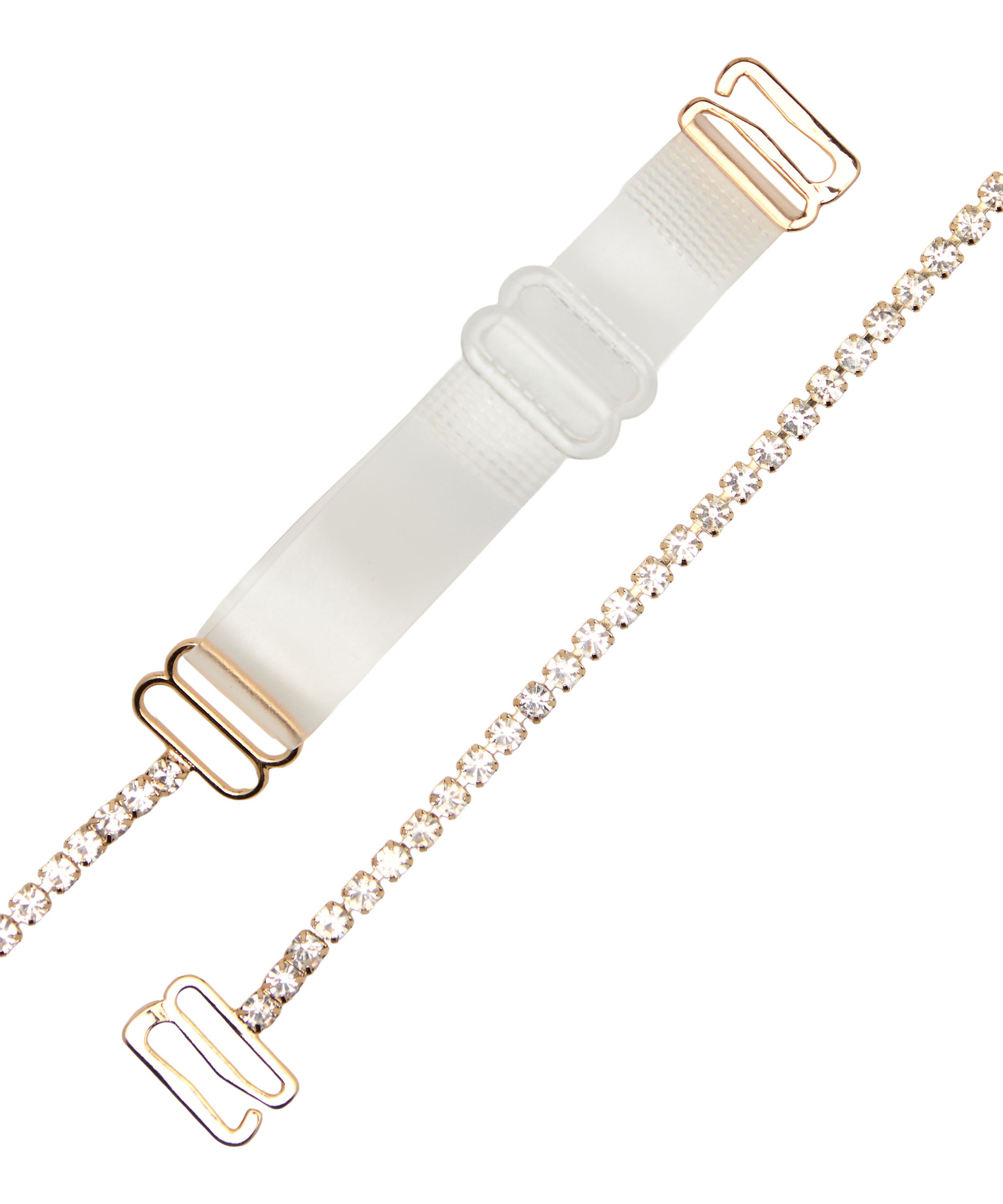 Diamond Bra Straps, Yellow, main