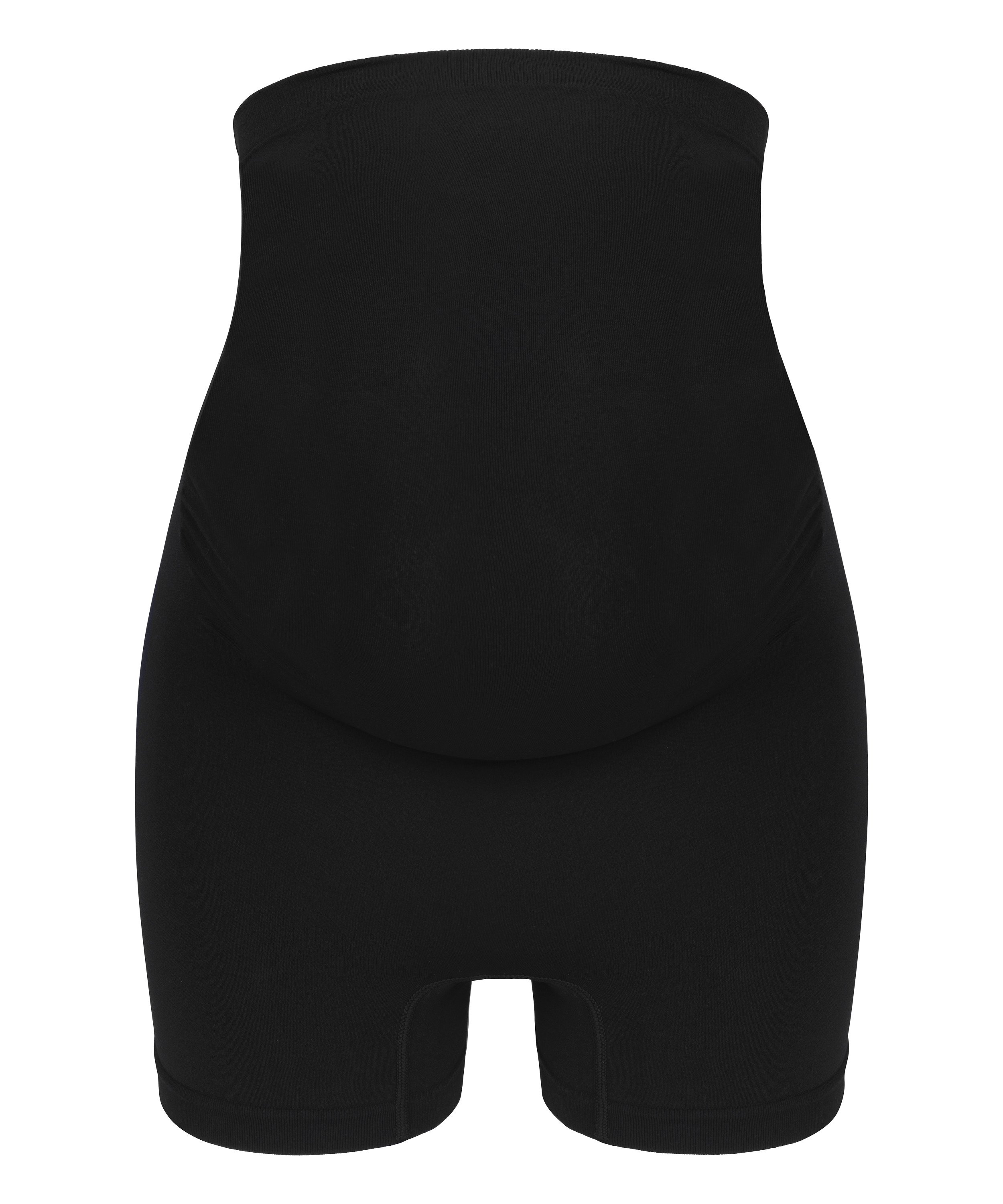 Seamless Maternity Short, Black, main
