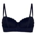 Lola Padded Underwired Bra, Blue