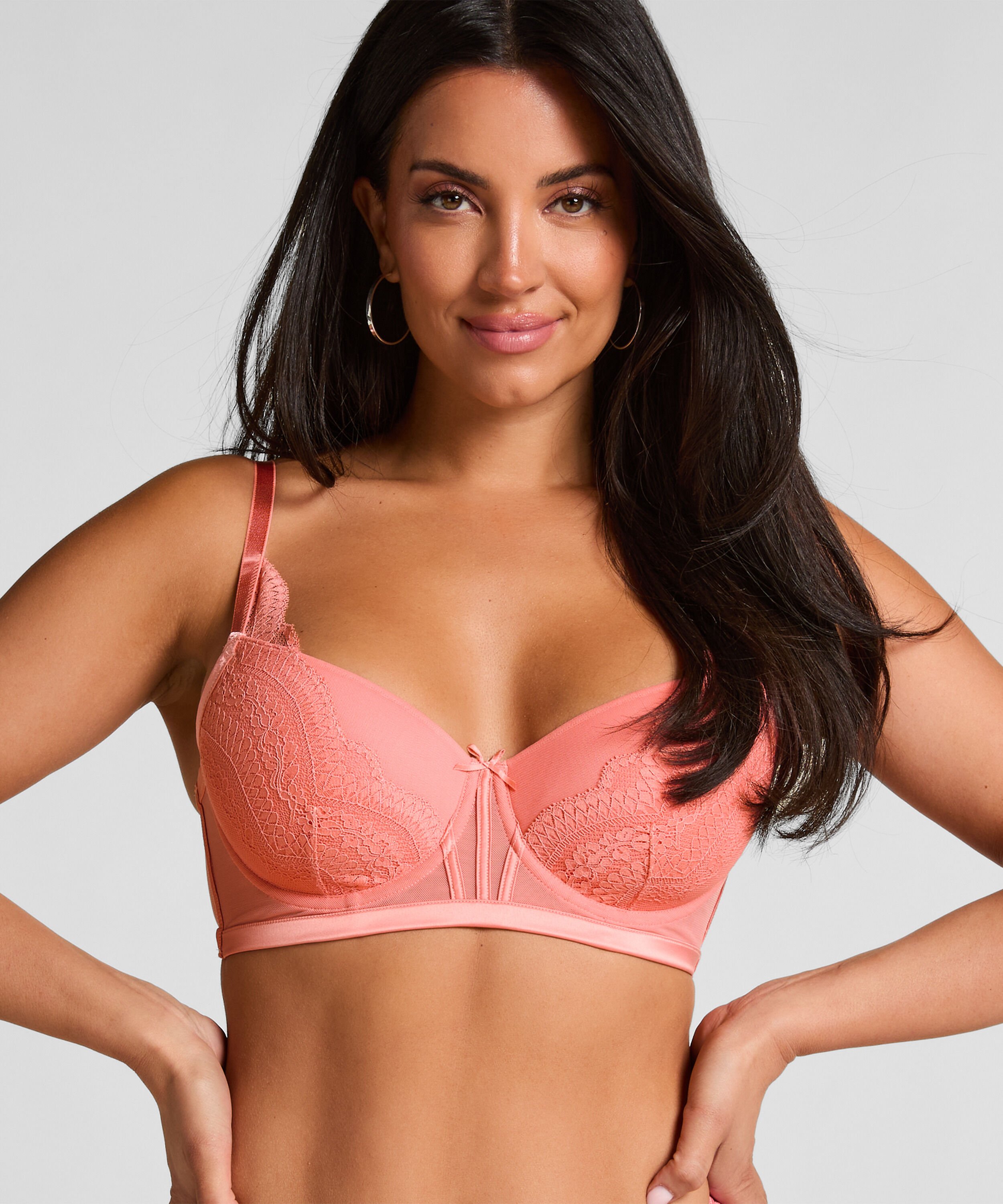 Robijn Underwired Push-Up Bra, Pink