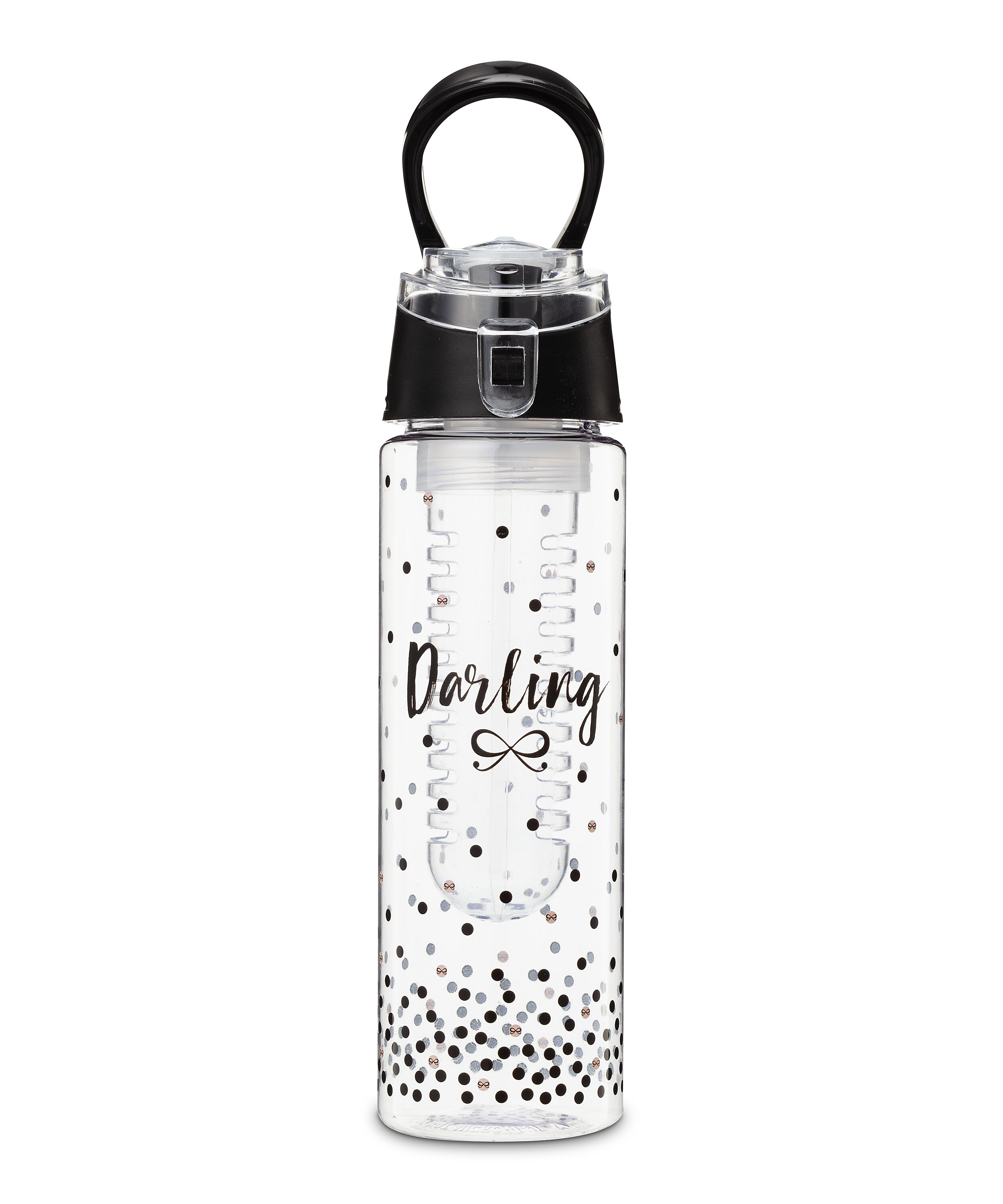 Branded Water bottle, Black