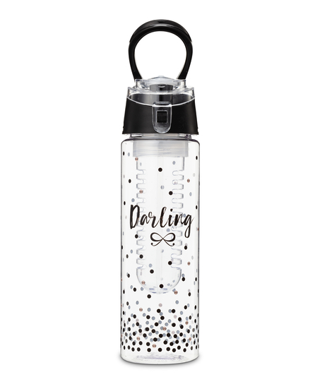 Branded Water bottle, Black
