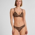 Mona padded non-underwired bra, Brown