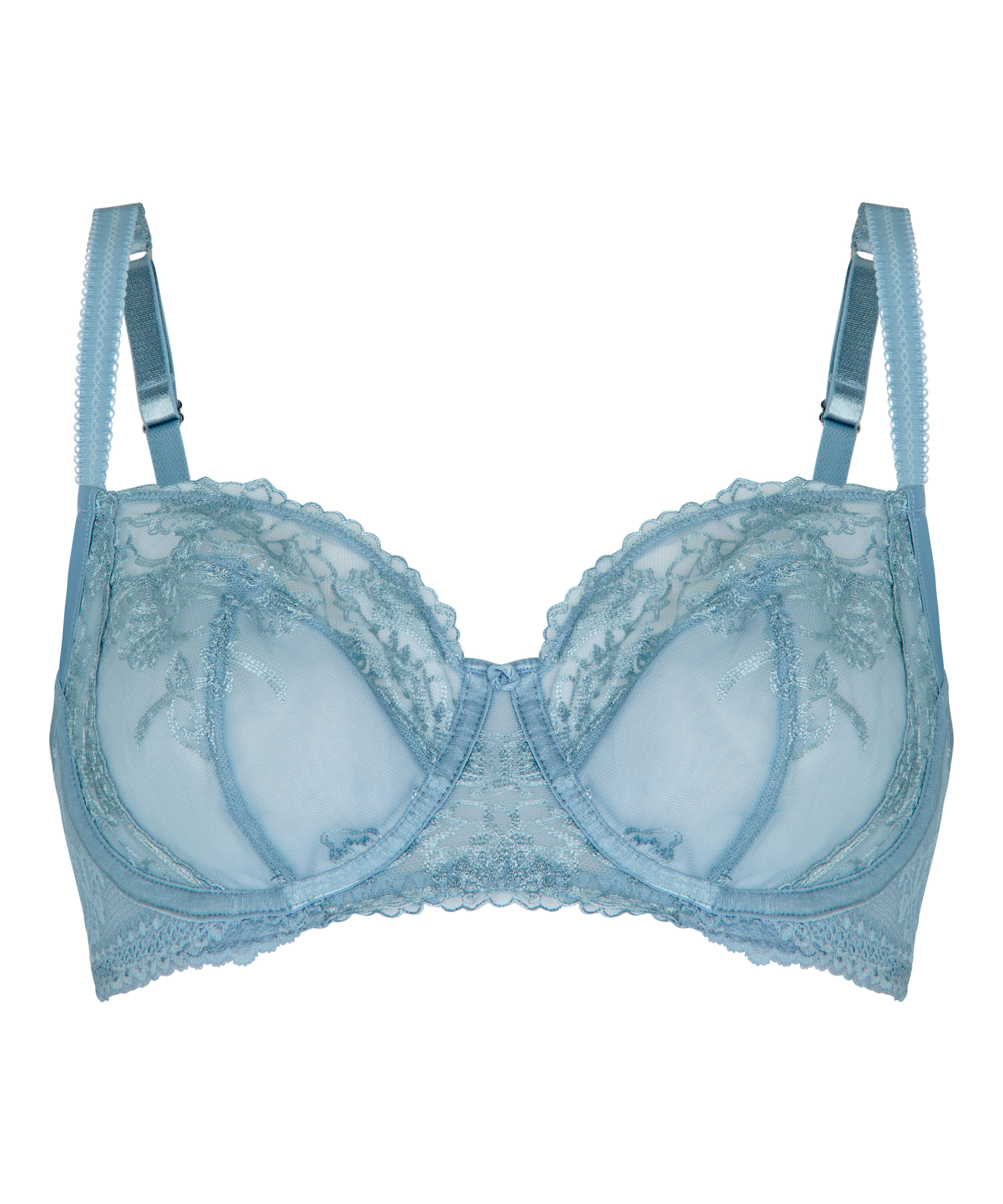 Non-Padded Underwired Bra Nola, Blue